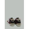 Baskets Mid Star Femme - Bordeaux / Gris / Blanc - GOLDEN GOOSE