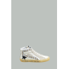 Baskets Slide Femme - Beige / Zebré - GOLDEN GOOSE