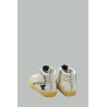 Baskets Slide Femme - Beige / Zebré - GOLDEN GOOSE