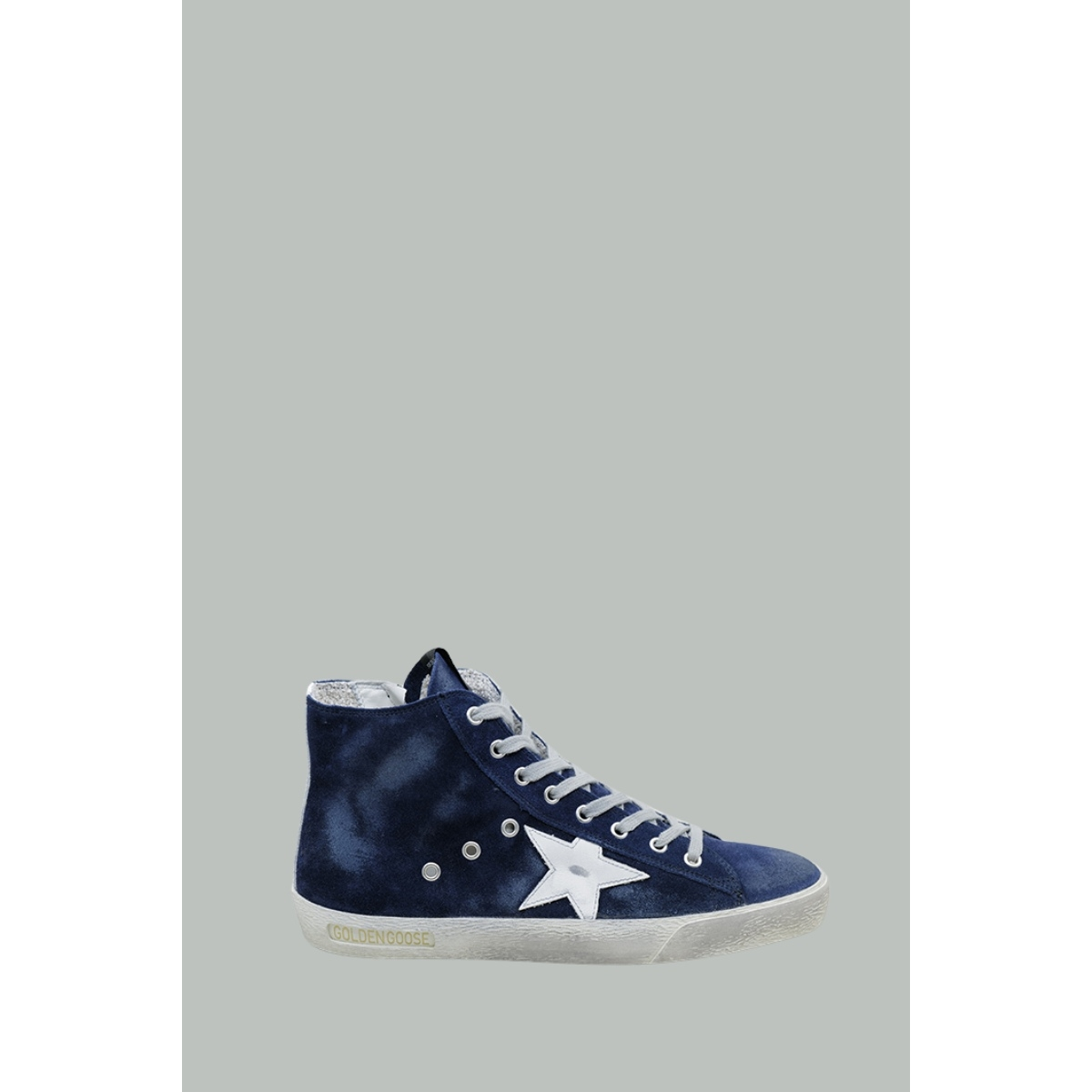 Baskets Francy Homme - Bleu Marine / Blanc - GOLDEN GOOSE