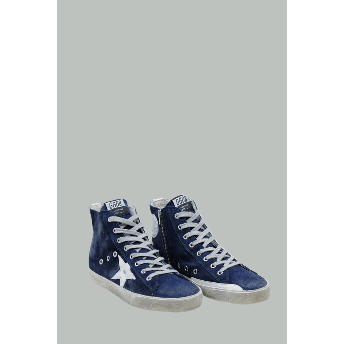 Baskets Francy Homme - Bleu Marine / Blanc - GOLDEN GOOSE