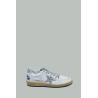 Baskets Ball Star Femme - Blanc / Argent - GOLDEN GOOSE