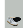 Baskets Ball Star Femme - Blanc / Argent - GOLDEN GOOSE