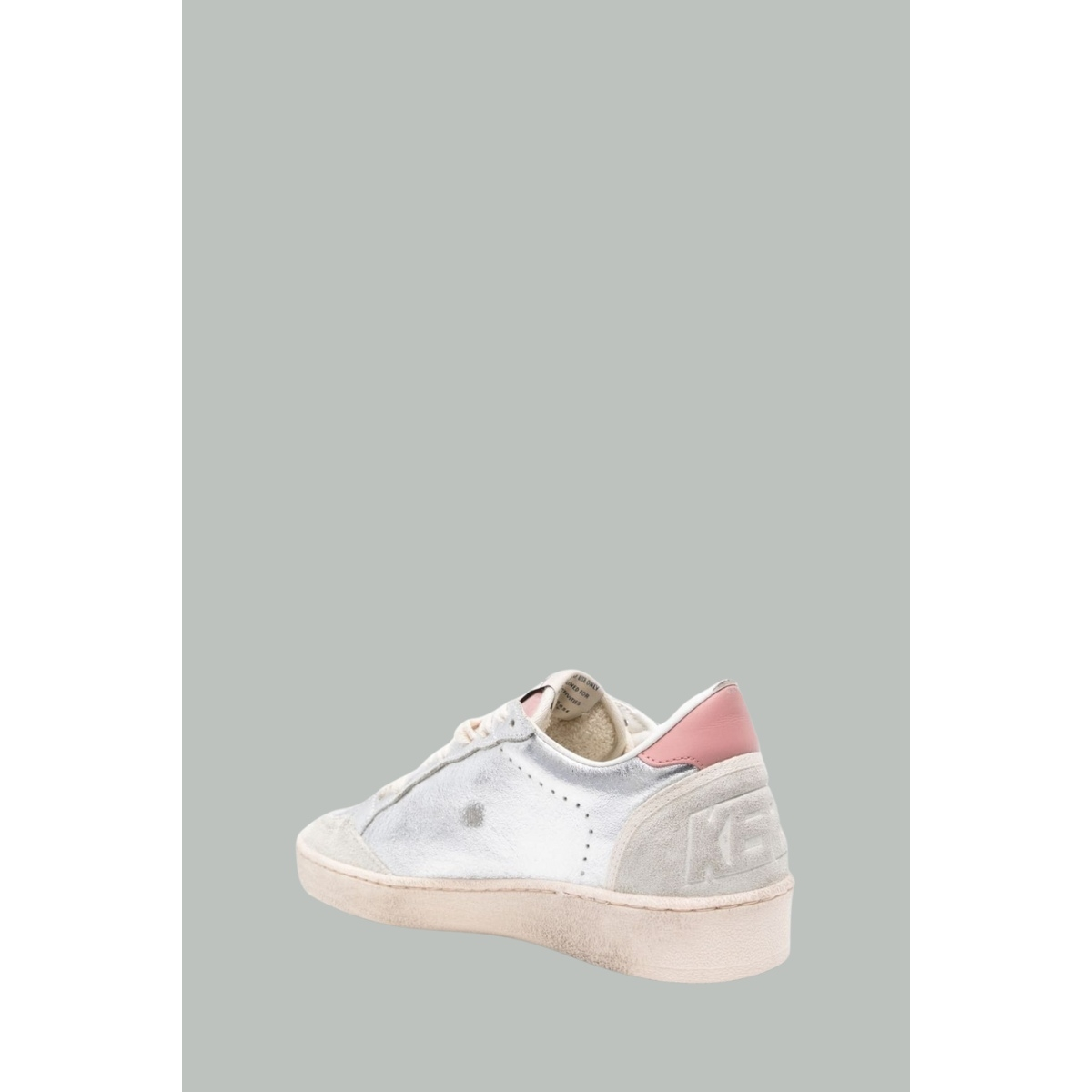 Baskets Ball Star Femme - Argent / Rose - GOLDEN GOOSE