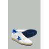 Baskets Ball Star Homme - Blanc / Bleu - GOLDEN GOOSE