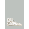 Baskets Slide Homme - Blanc / Gris - GOLDEN GOOSE