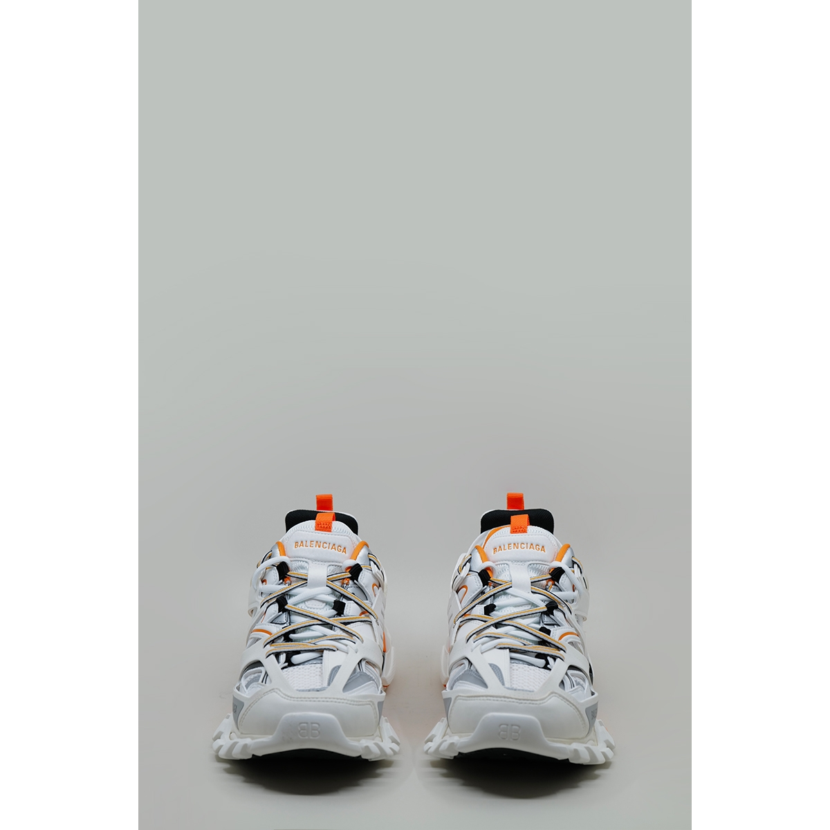 Baskets Track - Blanc / Orange - BALENCIAGA