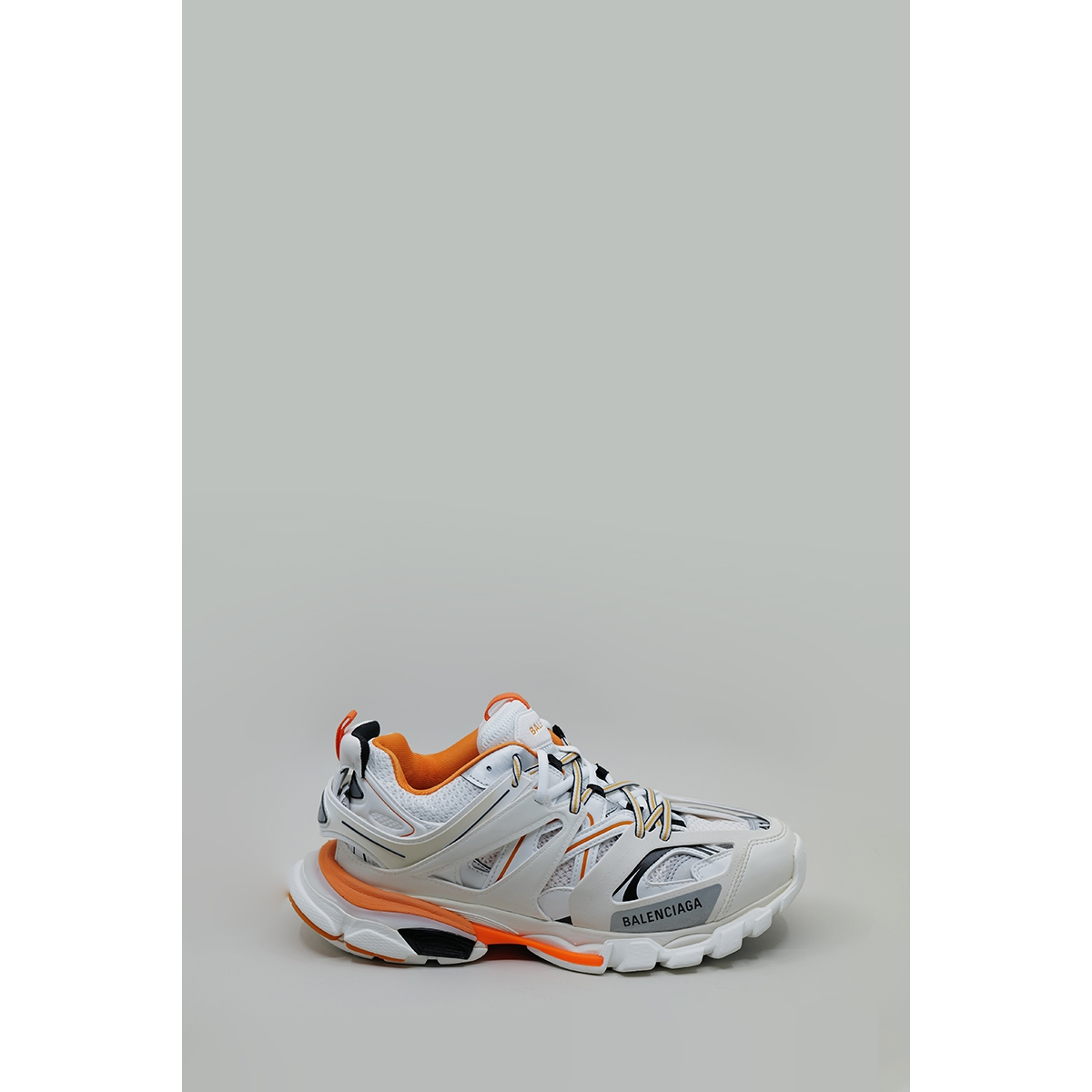 Baskets Track - Blanc / Orange - BALENCIAGA