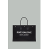 Sac Cabas Rive Gauche - Noir - SAINT LAURENT