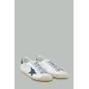 Baskets Super-Star Homme - Blanc / Vert - GOLDEN GOOSE