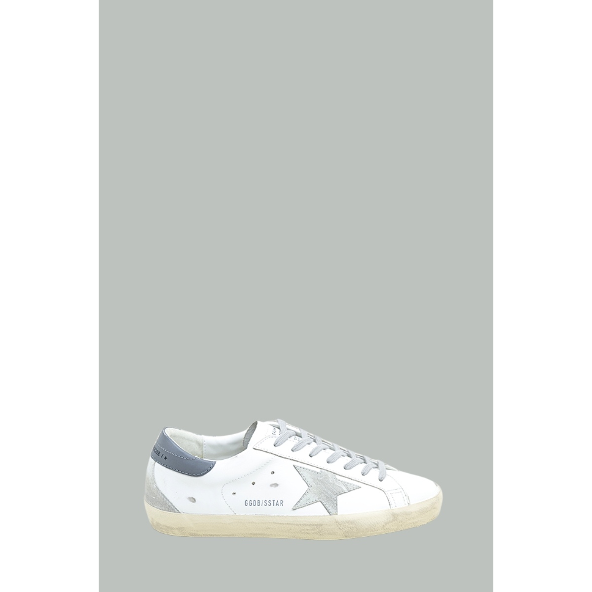 Baskets Super-Star Homme - Blanc / Gris - GOLDEN GOOSE