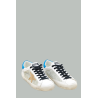 Baskets Super-Star Homme - Blanc / Beige / Bleu - GOLDEN GOOSE