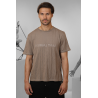 T-Shirt "Saint Laurent Reversed" - Taupe - SAINT LAURENT