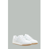 Baskets  SL/61 en Cuir Perforé - Blanc - SAINT LAURENT