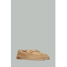 Espadrilles Leisure Flows en Croûte de Cuir - Beige - VALENTINO