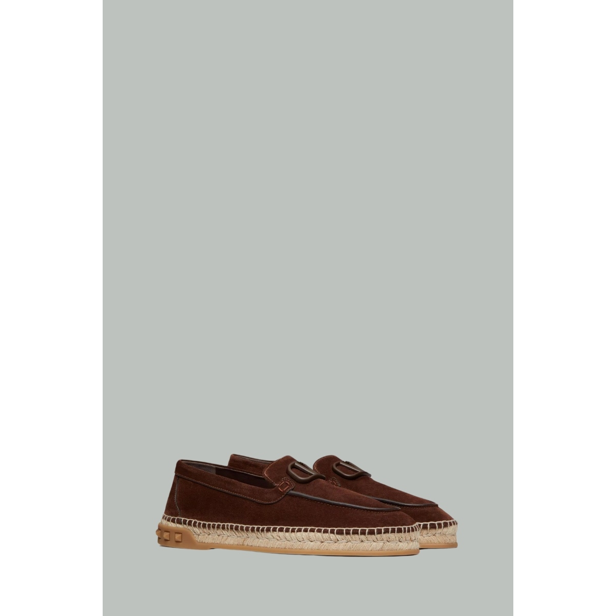 Espadrilles Leisure Flows en Croûte de Cuir - Fondant - VALENTINO