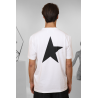 T-Shirt logo Star - Blanc - GOLDEN GOOSE