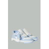 Baskets Out Of Office Femme - Blanc / Bleu - OFF WHITE