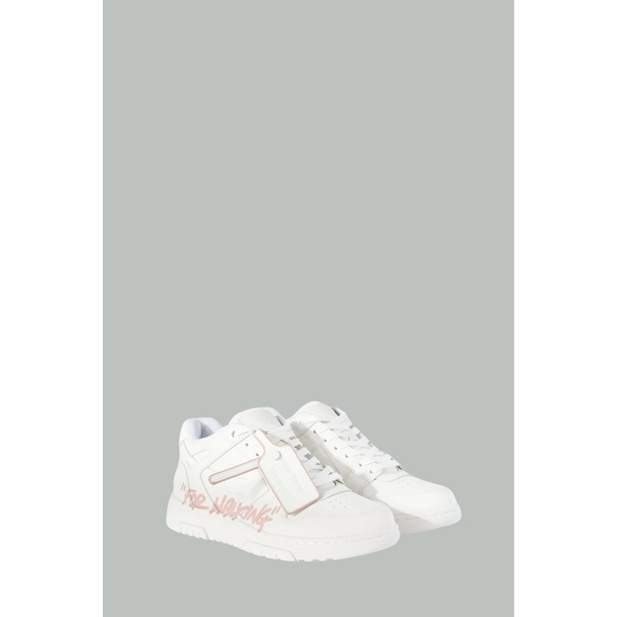 Baskets Out Of Office "for walking" Femme - Blanc / Rose - OFF WHITE