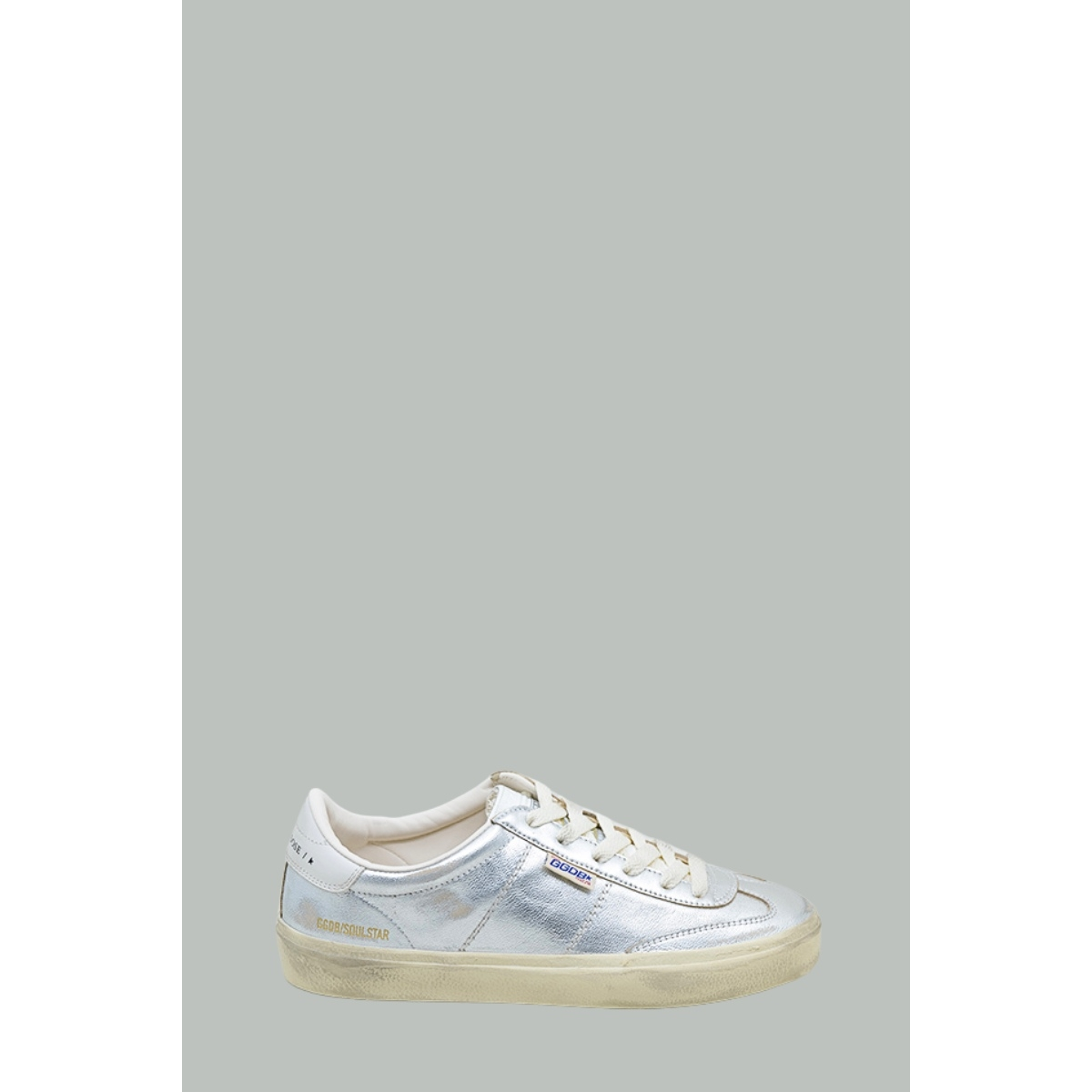 Baskets Soul Star Femme - Argent / Blanc - GOLDEN GOOSE