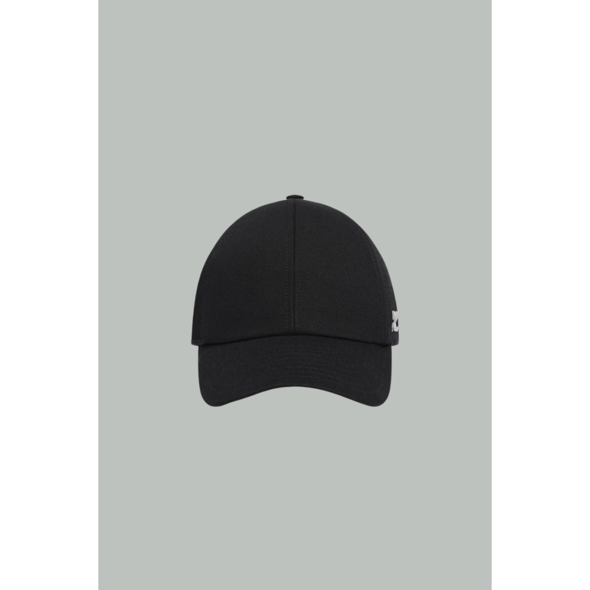 Casquette Signature AC en Coton - Noir - COURRÈGES