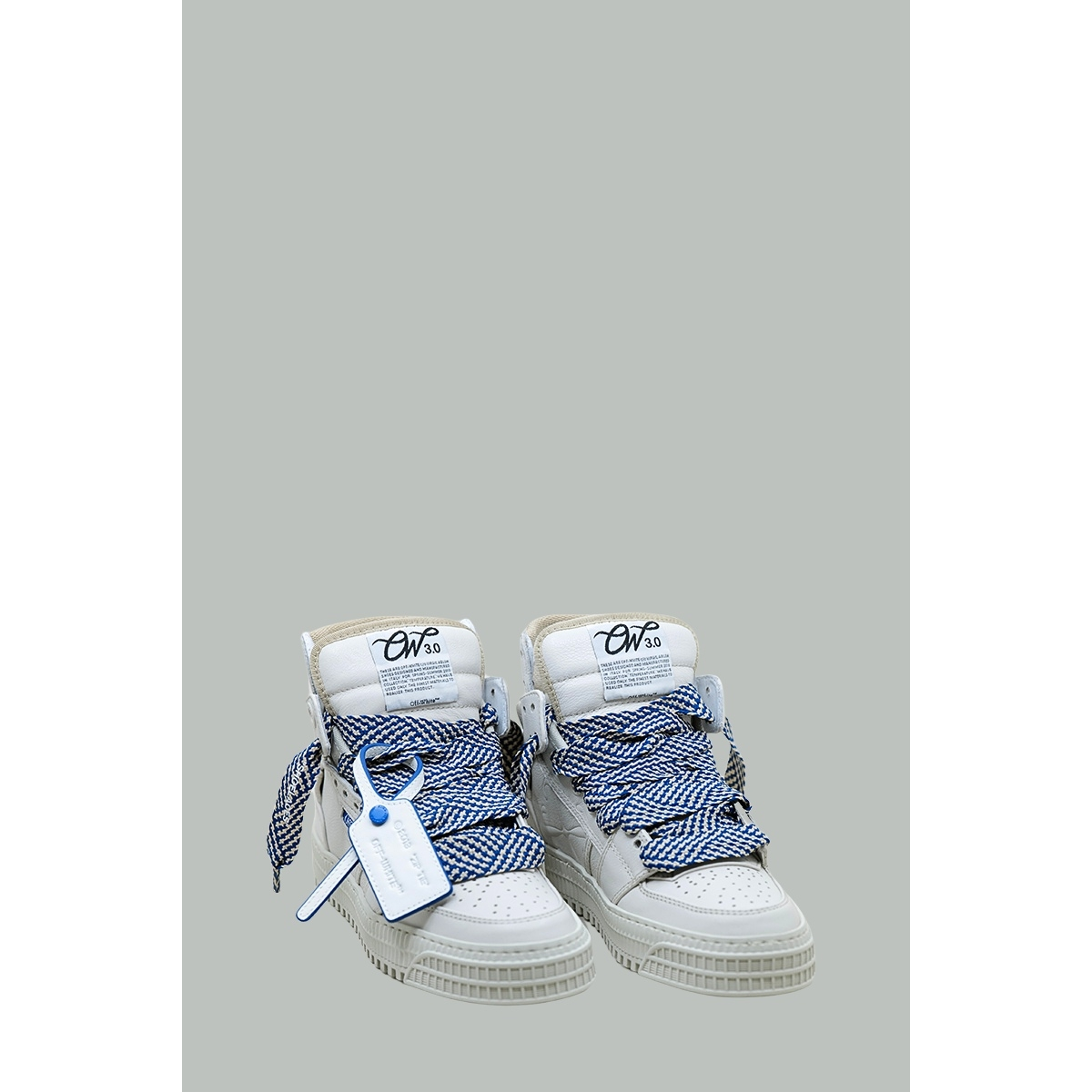 Baskets Off Court 3.0 Femme - Blanc / Bleu - OFF WHITE