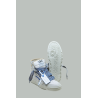 Baskets Off Court 3.0 Femme - Blanc / Bleu - OFF WHITE