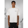 T-shirt logo BB brodé - Blanc - BALENCIAGA