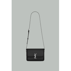 Sac Messenger Solferino Medium - Noir - SAINT LAURENT