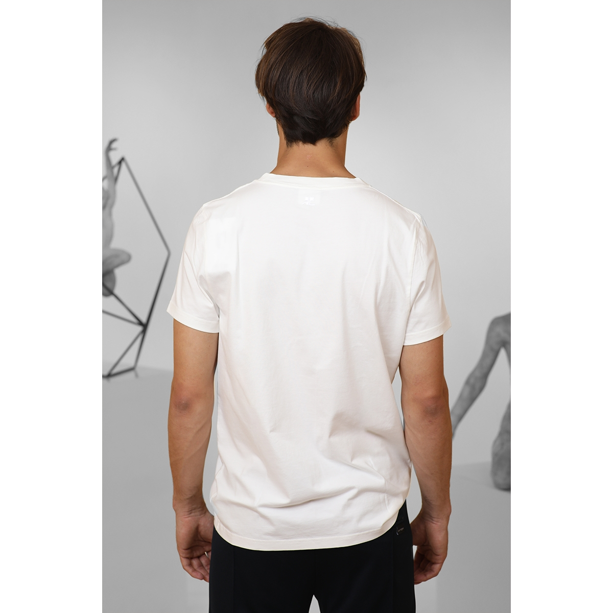 T-Shirt AC - Blanc - COURRÈGES