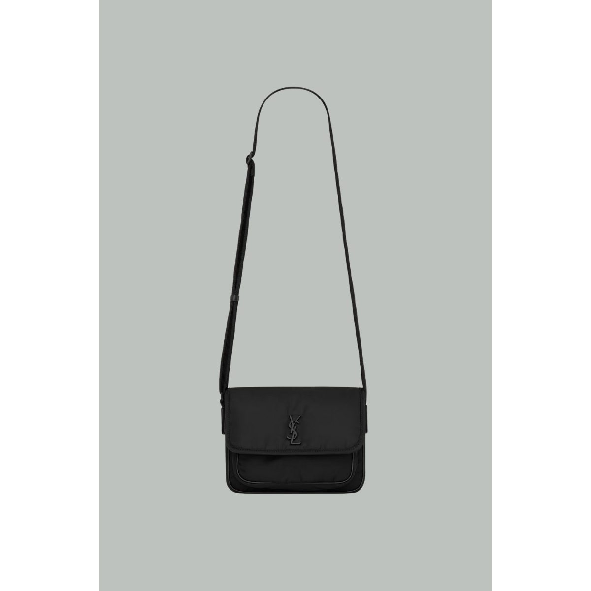 Sac Niki Small en Nylon Recyclé - Noir - SAINT LAURENT