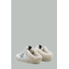 Mules Super-Star Femme - Blanc / Argent - GOLDEN GOOSE