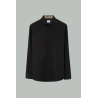 Chemise en coton stretch - Noir - BURBERRY