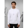 Hoodie Saint Laurent Rive Gauche - Blanc - SAINT LAURENT