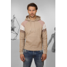 Hoodie brodé - Beige / Multicolore - SAINT LAURENT