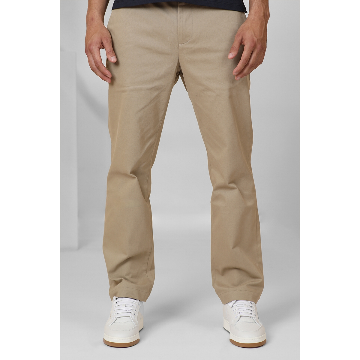 Pantalon Chino En Coton - Beige - SAINT LAURENT