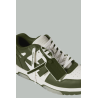 Baskets Out Of Office Homme - Blanc / Vert Militaire - OFF WHITE