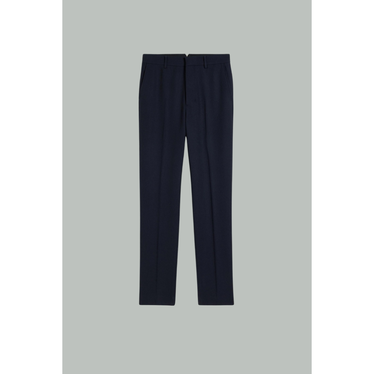 Pantalon Cigarette - Bleu Marine - AMI PARIS