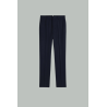 Pantalon Cigarette - Bleu Marine - AMI PARIS