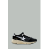 Baskets Running Sole Homme - Noir / Blanc - GOLDEN GOOSE