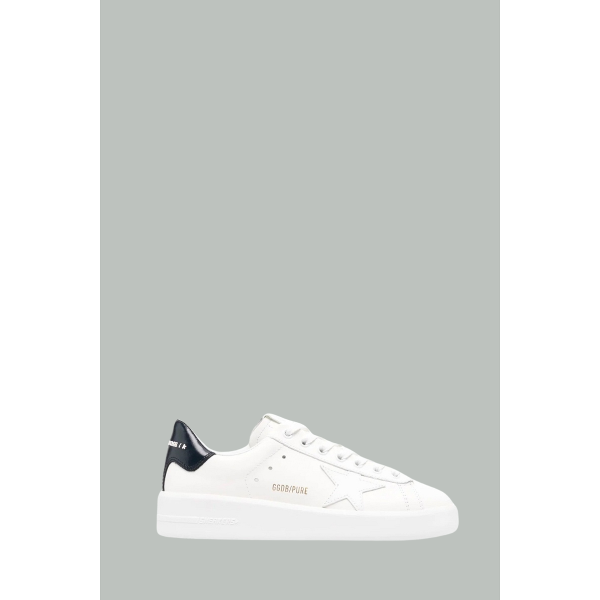 Baskets Purestar Homme - Blanc / Noir - GOLDEN GOOSE