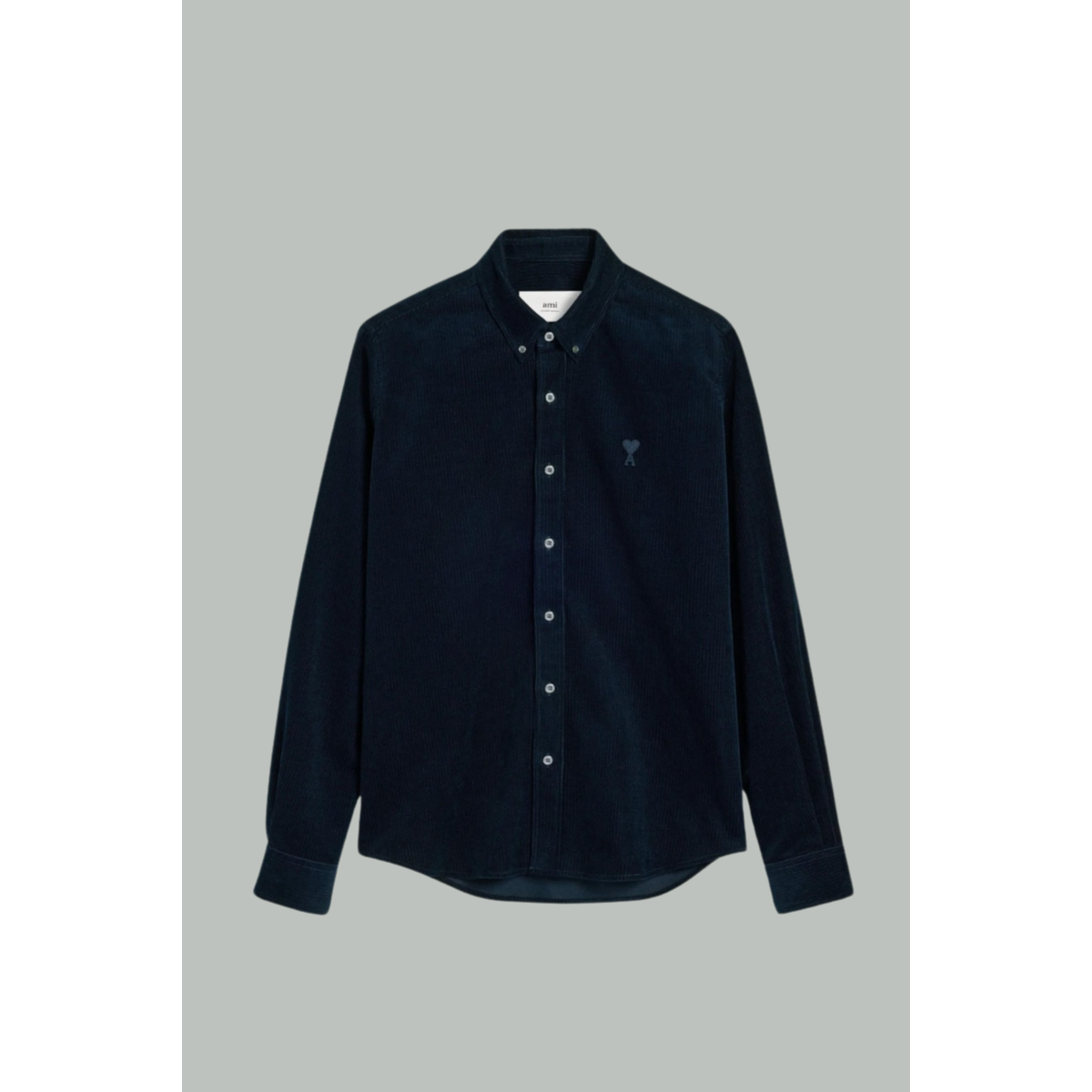 Chemise Oxford - Bleu Marine - AMI PARIS