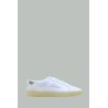 Baskets Court Classic SL/06 en Toile - Blanc / Argent - SAINT LAURENT