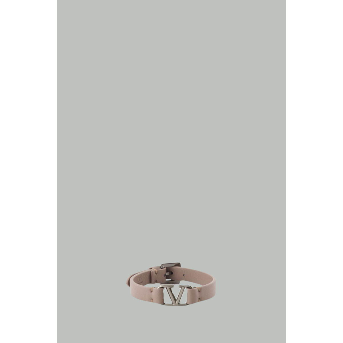 Bracelet Vlogo en cuir - Taupe - VALENTINO