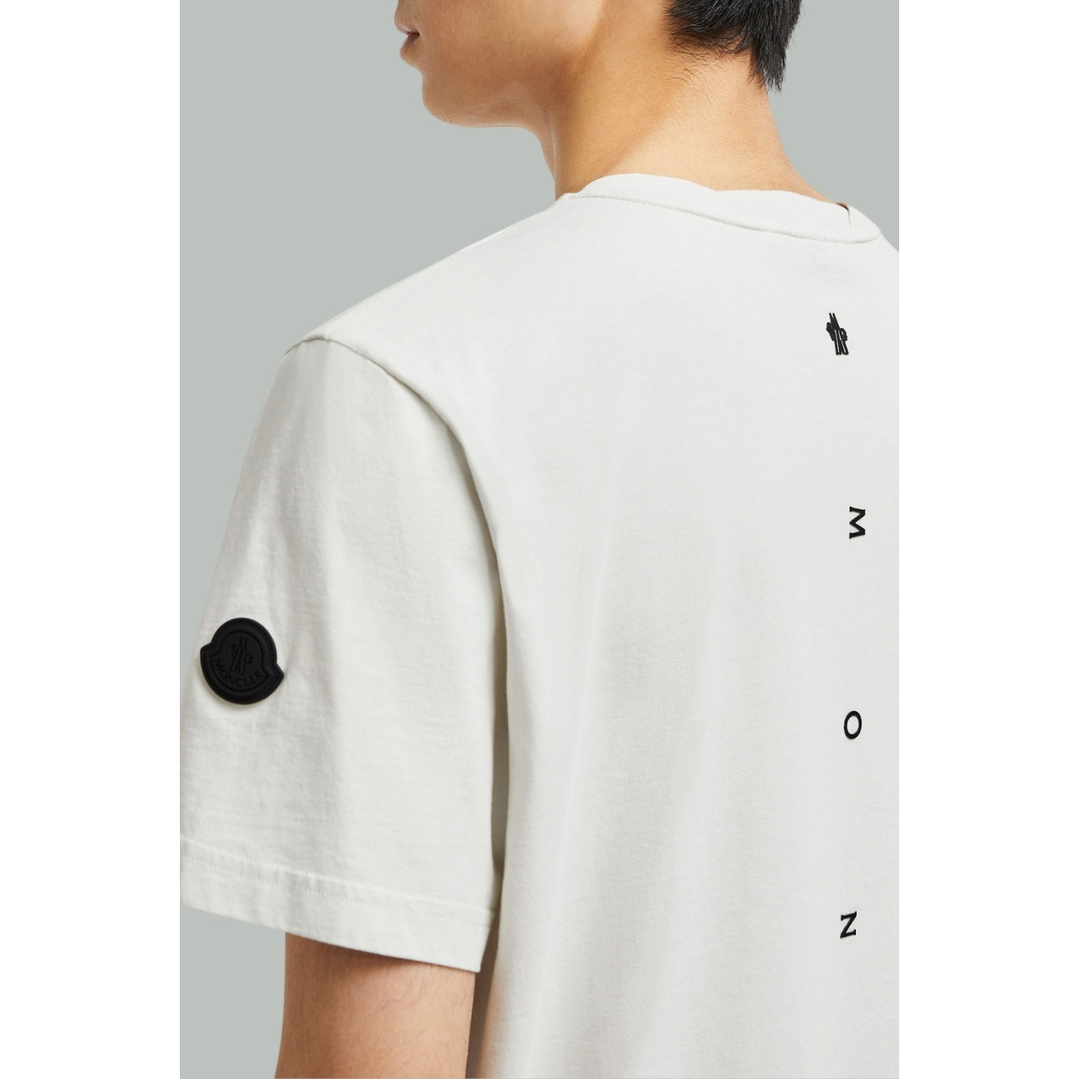 T-shirt Logo Back - Blanc - MONCLER