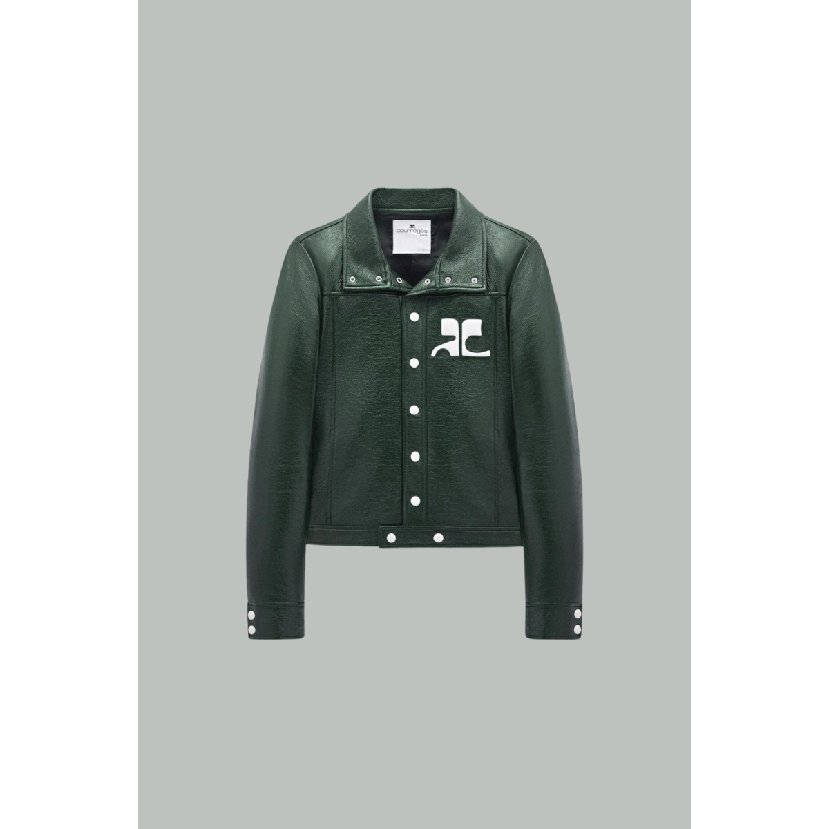 Veste en vinyle - Vert - COURRÈGES