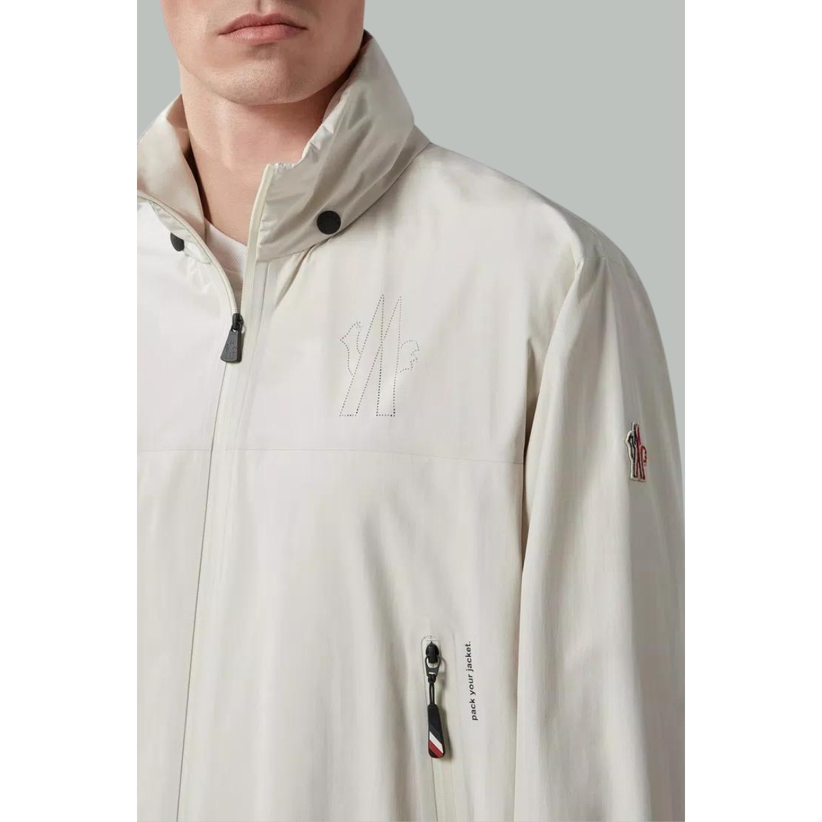 Veste imperméable Veille - Crème - MONCLER