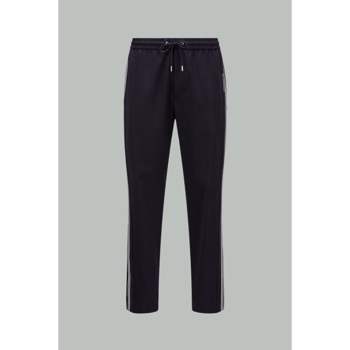 Pantalon en gabardine - Noir et Blanc - MONCLER