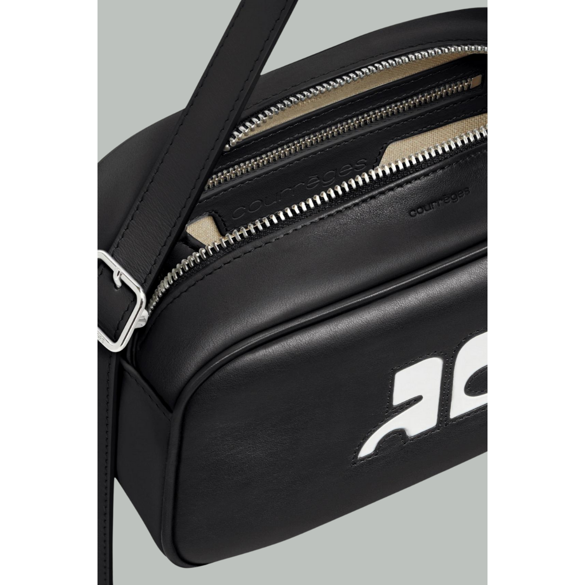 Sac caméra - Noir - COURRÈGES