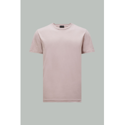 T-shirt logo back - Rose Poudré - MONCLER